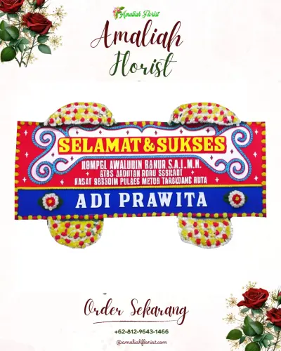 Karangan Bunga Ucapan Selamat cihara